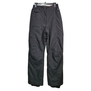 Black Dot Women's SIZE L Insulated Snow Pants in Black